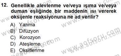 Enerji Analizi Dersi 2012 - 2013 Yılı (Vize) Ara Sınav Soruları 12. Soru