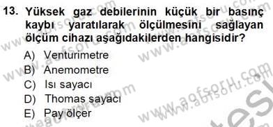 Enerji Analizi Dersi 2012 - 2013 Yılı (Vize) Ara Sınav Soruları 13. Soru