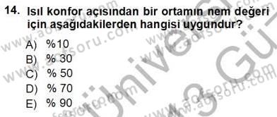 Enerji Analizi Dersi 2012 - 2013 Yılı (Vize) Ara Sınav Soruları 14. Soru