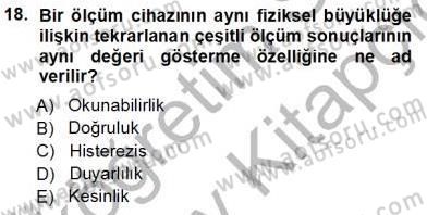 Enerji Analizi Dersi 2012 - 2013 Yılı (Vize) Ara Sınav Soruları 18. Soru