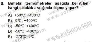 Enerji Analizi Dersi 2013 - 2014 Yılı (Vize) Ara Sınav Soruları 8. Soru