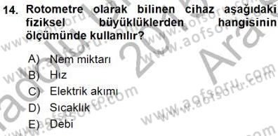 Enerji Analizi Dersi 2015 - 2016 Yılı (Vize) Ara Sınav Soruları 14. Soru