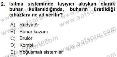 Enerji Analizi Dersi 2015 - 2016 Yılı (Vize) Ara Sınav Soruları 2. Soru