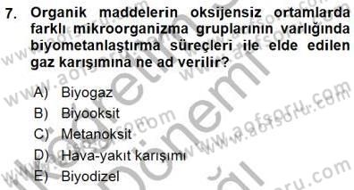 Enerji Analizi Dersi 2015 - 2016 Yılı (Vize) Ara Sınav Soruları 7. Soru