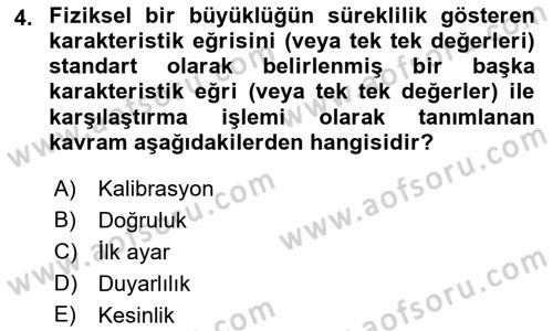 Enerji Analizi Dersi 2019 - 2020 Yılı (Vize) Ara Sınav Soruları 4. Soru