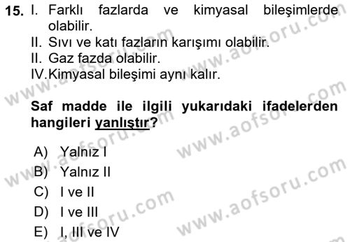 Enerji Analizi Dersi 2021 - 2022 Yılı (Vize) Ara Sınav Soruları 15. Soru