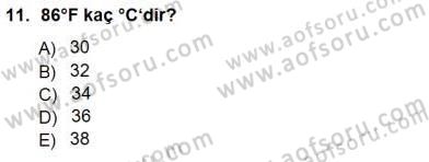 Enerji Tasarrufu Dersi 2012 - 2013 Yılı (Vize) Ara Sınav Soruları 11. Soru