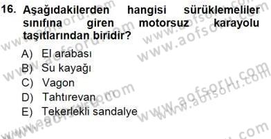 Enerji Tasarrufu Dersi 2012 - 2013 Yılı (Final) Dönem Sonu Sınav Soruları 16. Soru