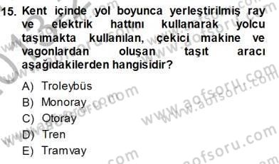 Enerji Tasarrufu Dersi 2013 - 2014 Yılı (Final) Dönem Sonu Sınav Soruları 15. Soru