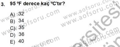 Enerji Tasarrufu Dersi 2013 - 2014 Yılı (Final) Dönem Sonu Sınav Soruları 3. Soru