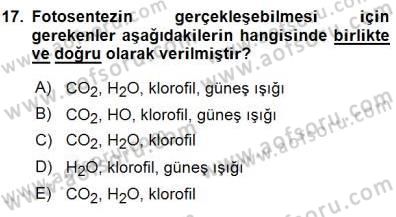 Enerji Tasarrufu Dersi 2015 - 2016 Yılı (Final) Dönem Sonu Sınav Soruları 17. Soru
