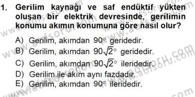 Güç Sistemleri Analizi Dersi 2012 - 2013 Yılı (Final) Dönem Sonu Sınav Soruları 1. Soru