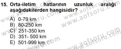 Güç Sistemleri Analizi Dersi 2012 - 2013 Yılı (Final) Dönem Sonu Sınav Soruları 15. Soru