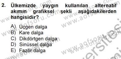 Güç Sistemleri Analizi Dersi 2012 - 2013 Yılı (Final) Dönem Sonu Sınav Soruları 2. Soru