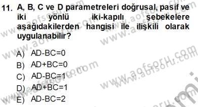 Güç Sistemleri Analizi Dersi 2013 - 2014 Yılı (Final) Dönem Sonu Sınav Soruları 11. Soru