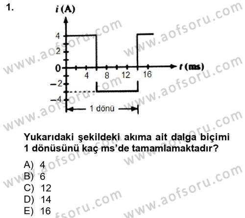 Elektrik Enerjisi İletimi ve Dağıtımı Dersi 2012 - 2013 Yılı (Vize) Ara Sınav Soruları 1. Soru
