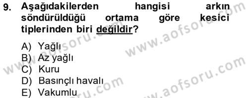 Elektrik Enerjisi İletimi ve Dağıtımı Dersi 2012 - 2013 Yılı (Final) Dönem Sonu Sınav Soruları 9. Soru