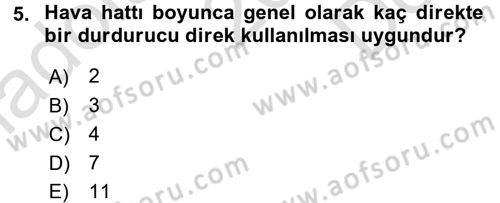 Elektrik Enerjisi İletimi ve Dağıtımı Dersi 2015 - 2016 Yılı (Final) Dönem Sonu Sınav Soruları 5. Soru