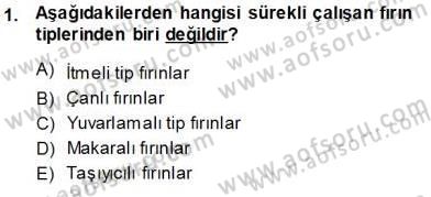Sanayide Enerji Ekonomisi Dersi 2013 - 2014 Yılı (Vize) Ara Sınav Soruları 1. Soru