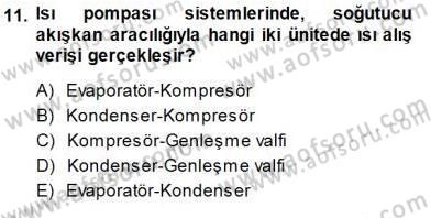 Sanayide Enerji Ekonomisi Dersi 2013 - 2014 Yılı (Final) Dönem Sonu Sınav Soruları 11. Soru