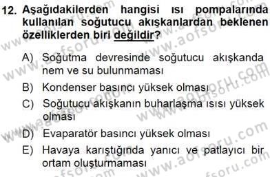 Sanayide Enerji Ekonomisi Dersi 2013 - 2014 Yılı (Final) Dönem Sonu Sınav Soruları 12. Soru