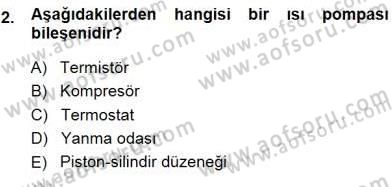 Sanayide Enerji Ekonomisi Dersi 2013 - 2014 Yılı (Final) Dönem Sonu Sınav Soruları 2. Soru