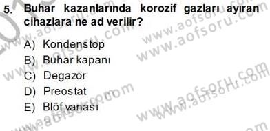 Sanayide Enerji Ekonomisi Dersi 2013 - 2014 Yılı (Final) Dönem Sonu Sınav Soruları 5. Soru
