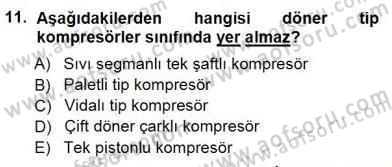 Sanayide Enerji Ekonomisi Dersi 2014 - 2015 Yılı (Final) Dönem Sonu Sınav Soruları 11. Soru