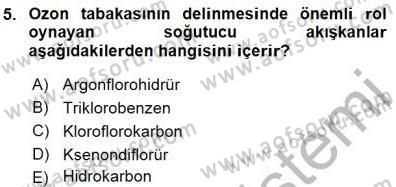 Sanayide Enerji Ekonomisi Dersi 2015 - 2016 Yılı (Final) Dönem Sonu Sınav Soruları 5. Soru