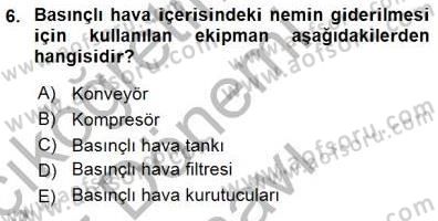 Sanayide Enerji Ekonomisi Dersi 2015 - 2016 Yılı (Final) Dönem Sonu Sınav Soruları 6. Soru
