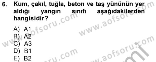 Isıtma Havalandırma ve Klima Sistemlerinde Enerji Ekonomisi Dersi 2012 - 2013 Yılı (Final) Dönem Sonu Sınavı 6. Soru