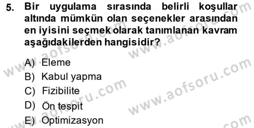 Isıtma Havalandırma ve Klima Sistemlerinde Enerji Ekonomisi Dersi 2013 - 2014 Yılı (Vize) Ara Sınav Soruları 5. Soru