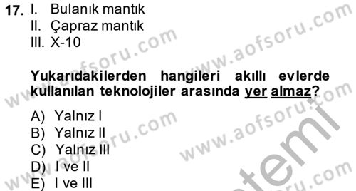 Isıtma Havalandırma ve Klima Sistemlerinde Enerji Ekonomisi Dersi 2013 - 2014 Yılı (Final) Dönem Sonu Sınav Soruları 17. Soru