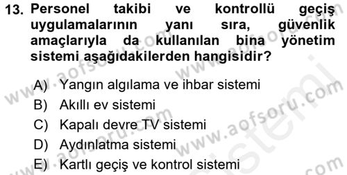 Isıtma Havalandırma ve Klima Sistemlerinde Enerji Ekonomisi Dersi 2017 - 2018 Yılı (Final) Dönem Sonu Sınav Soruları 13. Soru