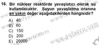 Elektrik Enerjisi Üretimi Dersi 2012 - 2013 Yılı (Vize) Ara Sınav Soruları 16. Soru
