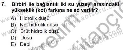 Elektrik Enerjisi Üretimi Dersi 2012 - 2013 Yılı (Vize) Ara Sınav Soruları 7. Soru