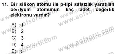 Elektrik Enerjisi Üretimi Dersi 2015 - 2016 Yılı (Final) Dönem Sonu Sınav Soruları 11. Soru