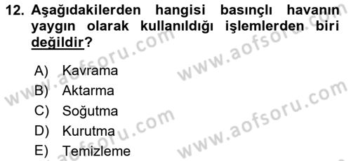 Enerji Ekonomisi Dersi 2020 - 2021 Yılı Yaz Okulu Sınav Soruları 12. Soru