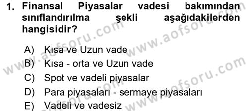 Gayrimenkul Ekonomisi Dersi 2017 - 2018 Yılı (Final) Dönem Sonu Sınav Soruları 1. Soru