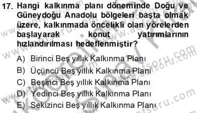 Konut Yapı Kooperatifçiliği Dersi 2013 - 2014 Yılı (Vize) Ara Sınav Soruları 17. Soru