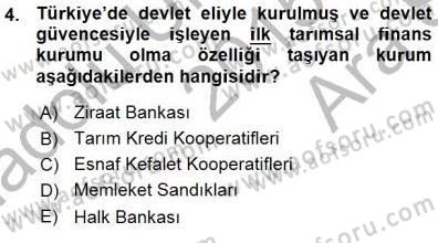 Konut Yapı Kooperatifçiliği Dersi 2015 - 2016 Yılı (Vize) Ara Sınav Soruları 4. Soru