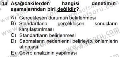 Bina ve Site Yöneticiliği Dersi 2012 - 2013 Yılı (Final) Dönem Sonu Sınav Soruları 14. Soru