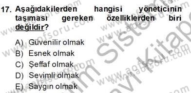 Bina ve Site Yöneticiliği Dersi 2013 - 2014 Yılı (Final) Dönem Sonu Sınav Soruları 17. Soru