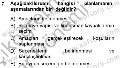 Bina ve Site Yöneticiliği Dersi 2014 - 2015 Yılı (Vize) Ara Sınav Soruları 7. Soru