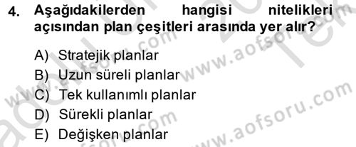 Bina ve Site Yöneticiliği Dersi 2014 - 2015 Yılı Tek Ders Sınav Soruları 4. Soru
