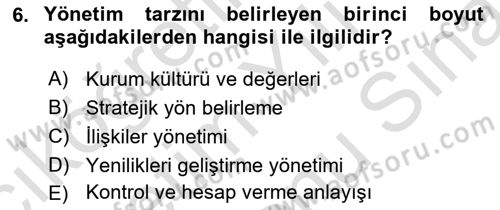 Bina ve Site Yöneticiliği Dersi 2021 - 2022 Yılı (Final) Dönem Sonu Sınav Soruları 6. Soru