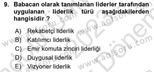 Bina ve Site Yöneticiliği Dersi 2023 - 2024 Yılı (Final) Dönem Sonu Sınav Soruları 9. Soru
