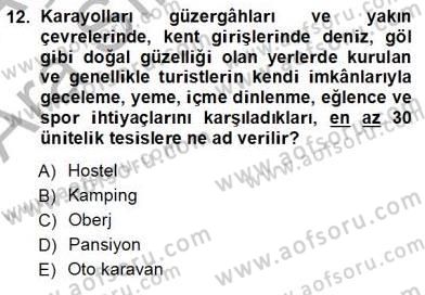 Bina ve Yapım Bilgisi Dersi 2012 - 2013 Yılı (Vize) Ara Sınav Soruları 12. Soru