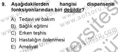 Bina ve Yapım Bilgisi Dersi 2012 - 2013 Yılı (Vize) Ara Sınav Soruları 9. Soru