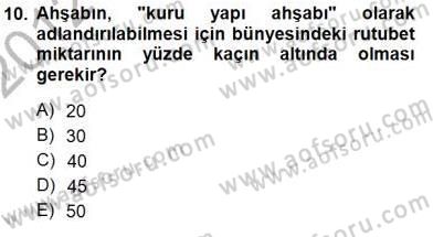 Bina ve Yapım Bilgisi Dersi 2012 - 2013 Yılı (Final) Dönem Sonu Sınav Soruları 10. Soru
